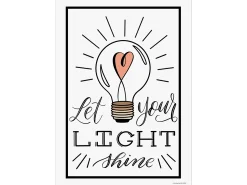 Let Your Light Shine Poster