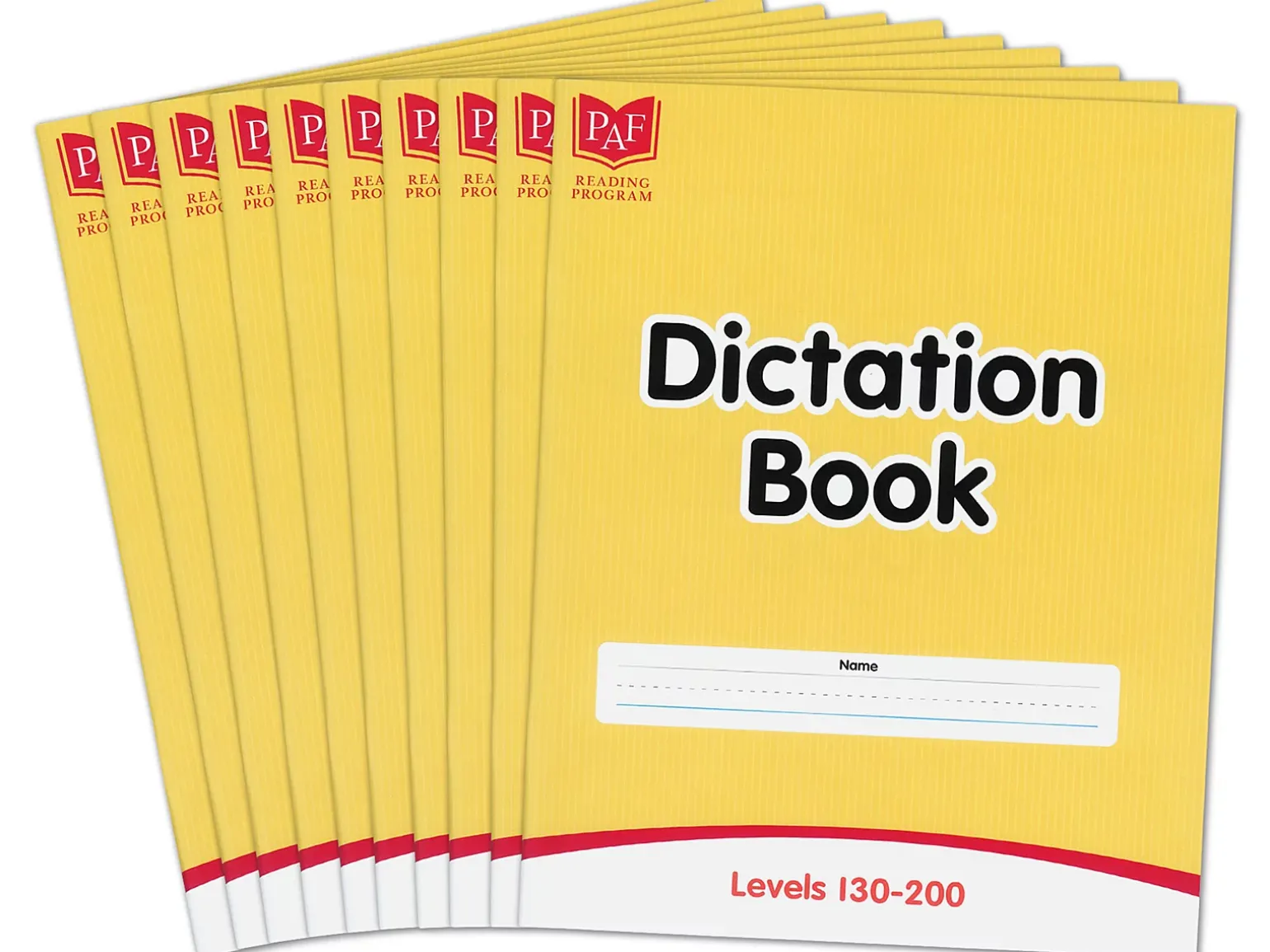 Levels 130-200 Dictation Books – Set of 10