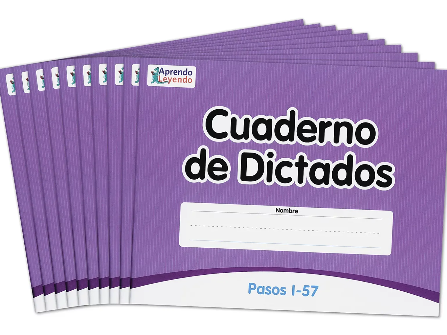 Levels 1-57 Spanish Dictation Books – Set of 10