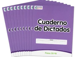 Levels 58-96 Spanish Dictation Books – Set of 10