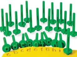 Lowercase Alphabet Dough Stampers