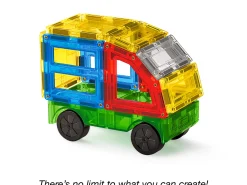 Magnetic Wonder Tiles® - Vehicle Builder