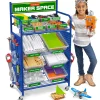 Maker Space Mobile Project Cart - Fully Loaded