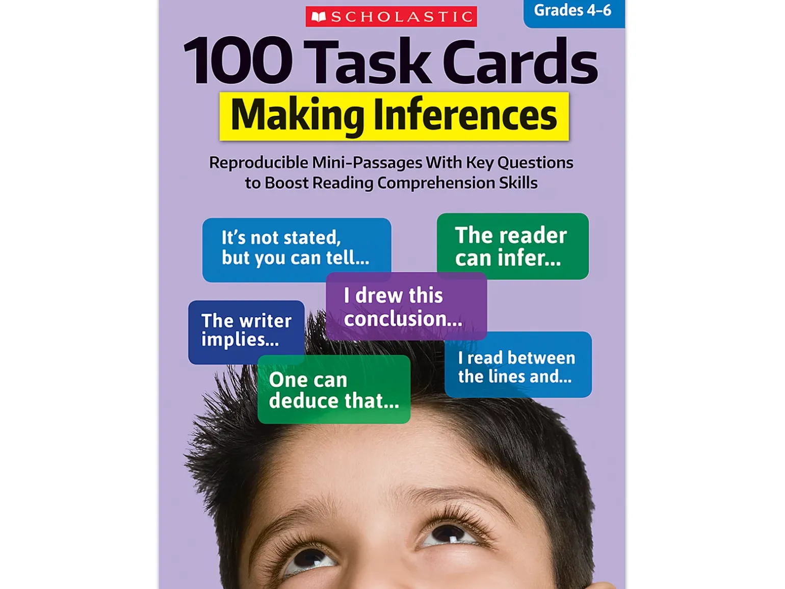Making Inferences 100 Task Cards Workbook