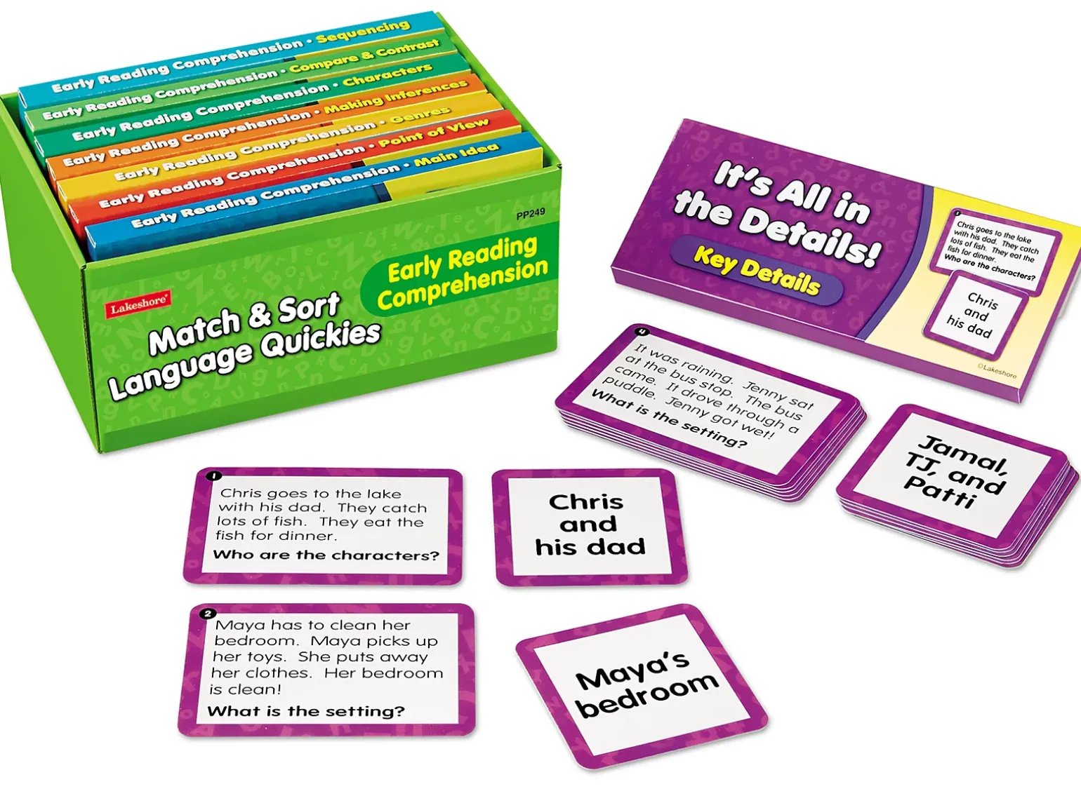 Match & Sort Early Reading Comprehension Quickies - K-Gr. 1