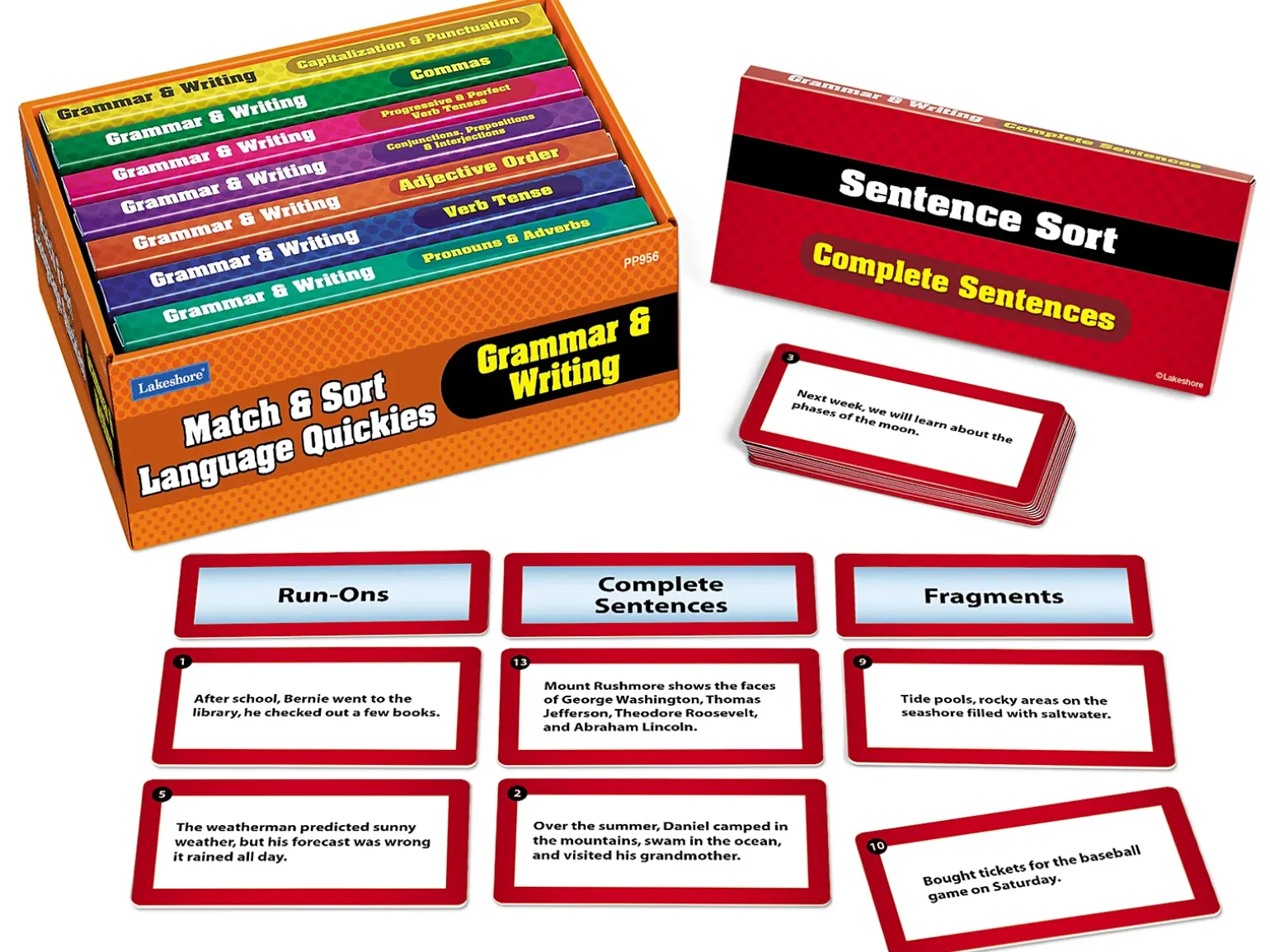 Match & Sort Grammar & Writing Quickies - Gr. 4-5