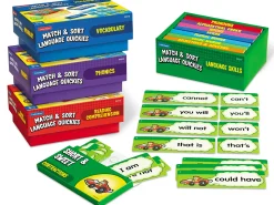 Match & Sort Language Quickies - Gr. 2-3 - Complete Set