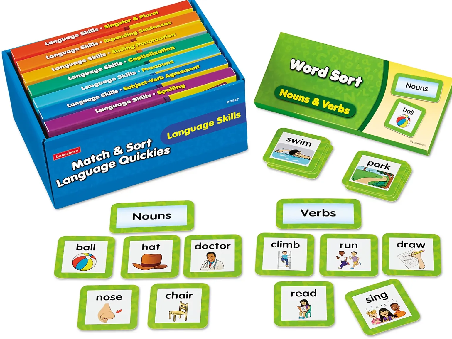 Match & Sort Language Skills Quickies - K-Gr. 1