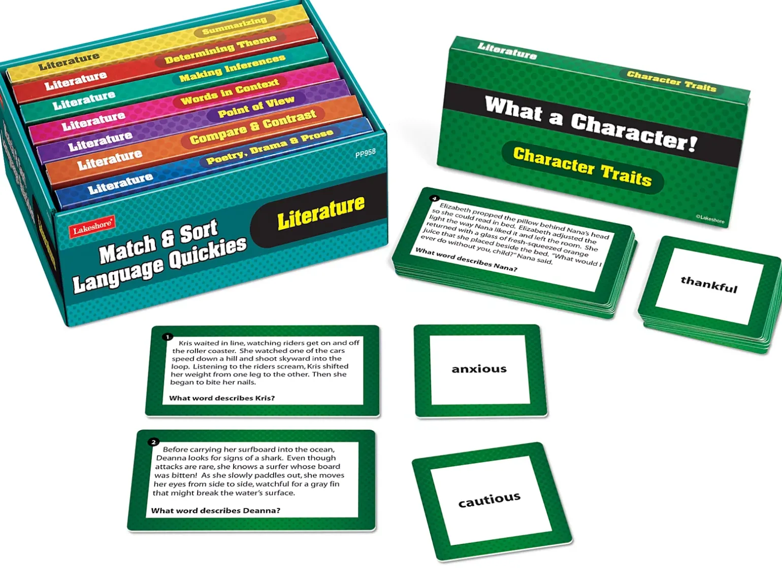 Match & Sort Literature Quickies - Gr. 4-5