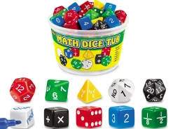 Math Dice Tub