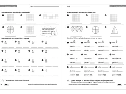 Mathematics Workbook - Gr. 6