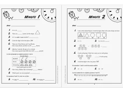 Math Minutes Workbook - Gr. 3
