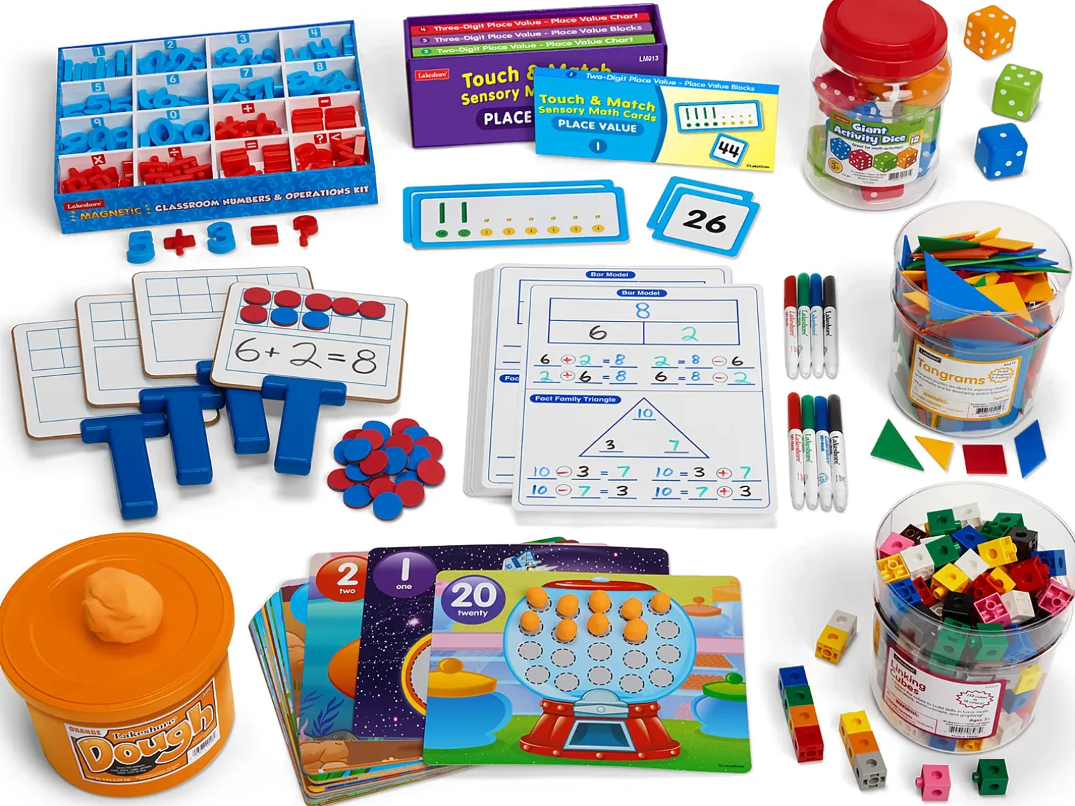 Math Multisensory Materials Bundle