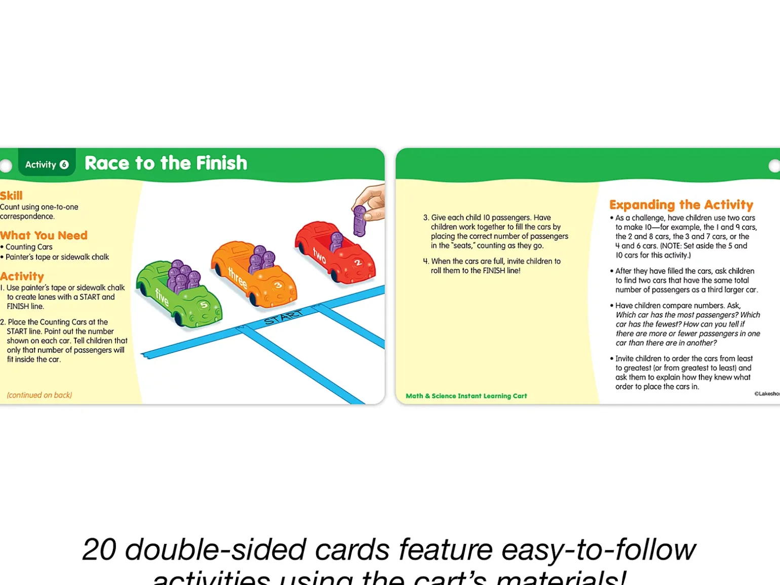 Math & Science Instant Learning Cart - Preschool-K