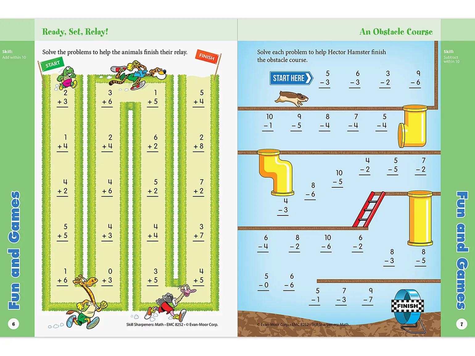 Math Skill Sharpeners Workbook - Gr. 2