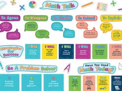 Math Talk Bulletin Board Set