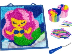 Mermaid Latch Hook Craft Kit