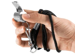 Metal Whistle & Lanyard