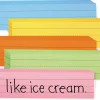 Mini Rainbow Sentence Strips