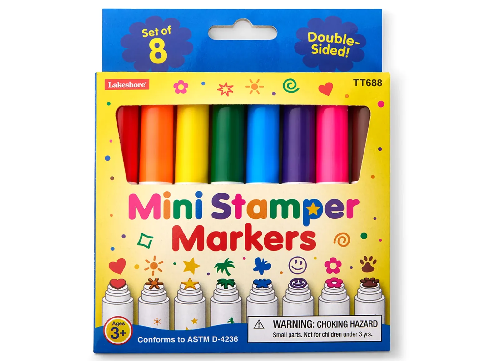 Mini Stamper Markers - Set of 8