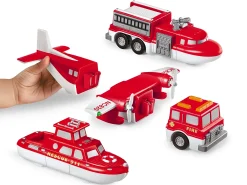 Mix & Match Magnetic Rescue Vehicles