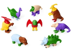 Mix & Match Mini Magnetic Dinosaurs