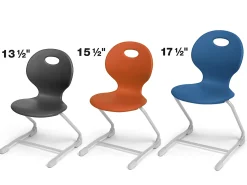 Modern Edge Ergo Bounce Cantilever Chairs