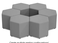 Modern Edge Mobile Hex Lounge Seat