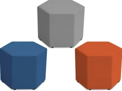 Modern Edge Mobile Hex Lounge Seat