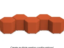 Modern Edge Mobile Hex Lounge Seat