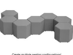 Modern Edge Mobile Hex Lounge Seat