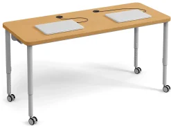 Modern Edge Mobile Media Table