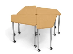 Modern Edge Mobile Mosaic Student Desk