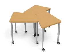 Modern Edge Mobile Mosaic Student Desk