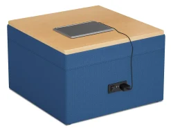 Modern Edge Modular Table with Power