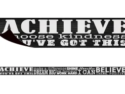 Modern Farmhouse Positive Sayings Magnetic Border