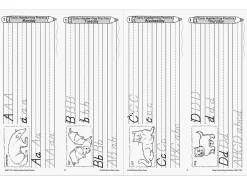 Modern Manuscript Daily Handwriting Practice Workbook