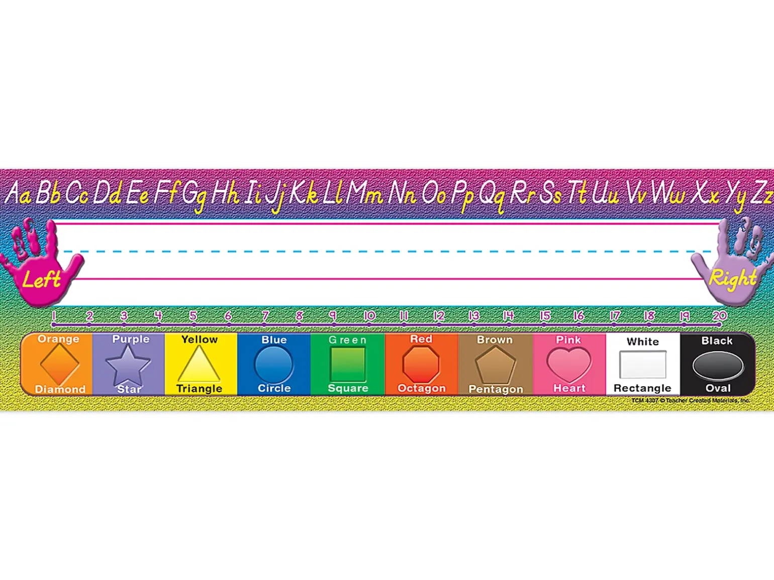 Modern Manuscript Reference Nameplates - Pre K-K