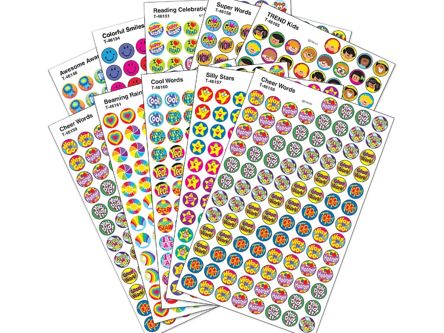 Motivational Mini Stickers - Variety Pack