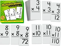 Multiplication All Facts 0-12 Flash Cards