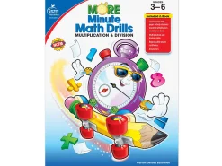 Multiplication & Division Minute Math Drills Workbook