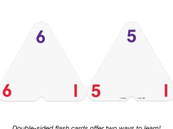 Multiplication & Division Three-Corner® Flash Cards
