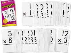 Multiplication 0-12 Flash Cards- 91 Cards