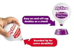 My First Washable Markers - Set of 8