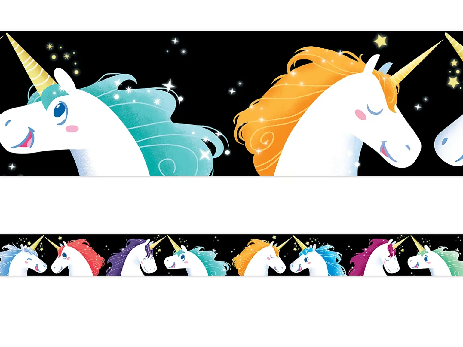 Mystical Magical Unicorn Border