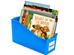 Neon Connect & Store Book Bins