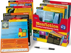 Nonfiction Reading Comprehension Practice Cards - Gr. 4-5