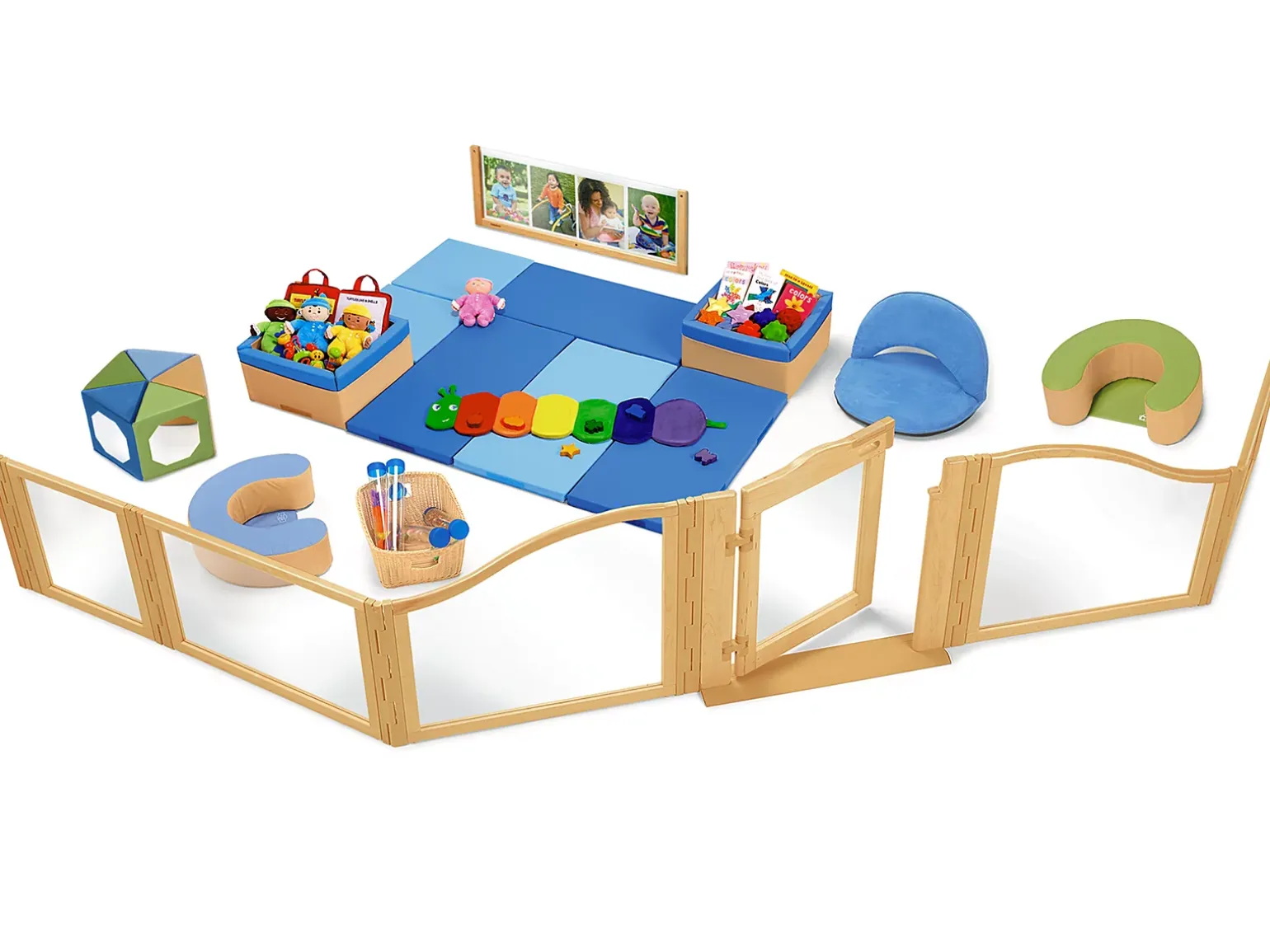 Nonmobile Play Area - Birth-12 Months