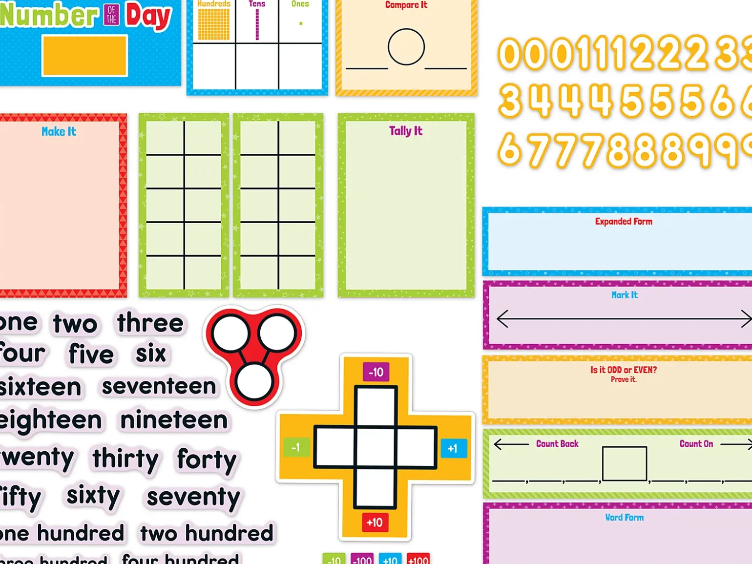 Number of the Day Bulletin Board Set