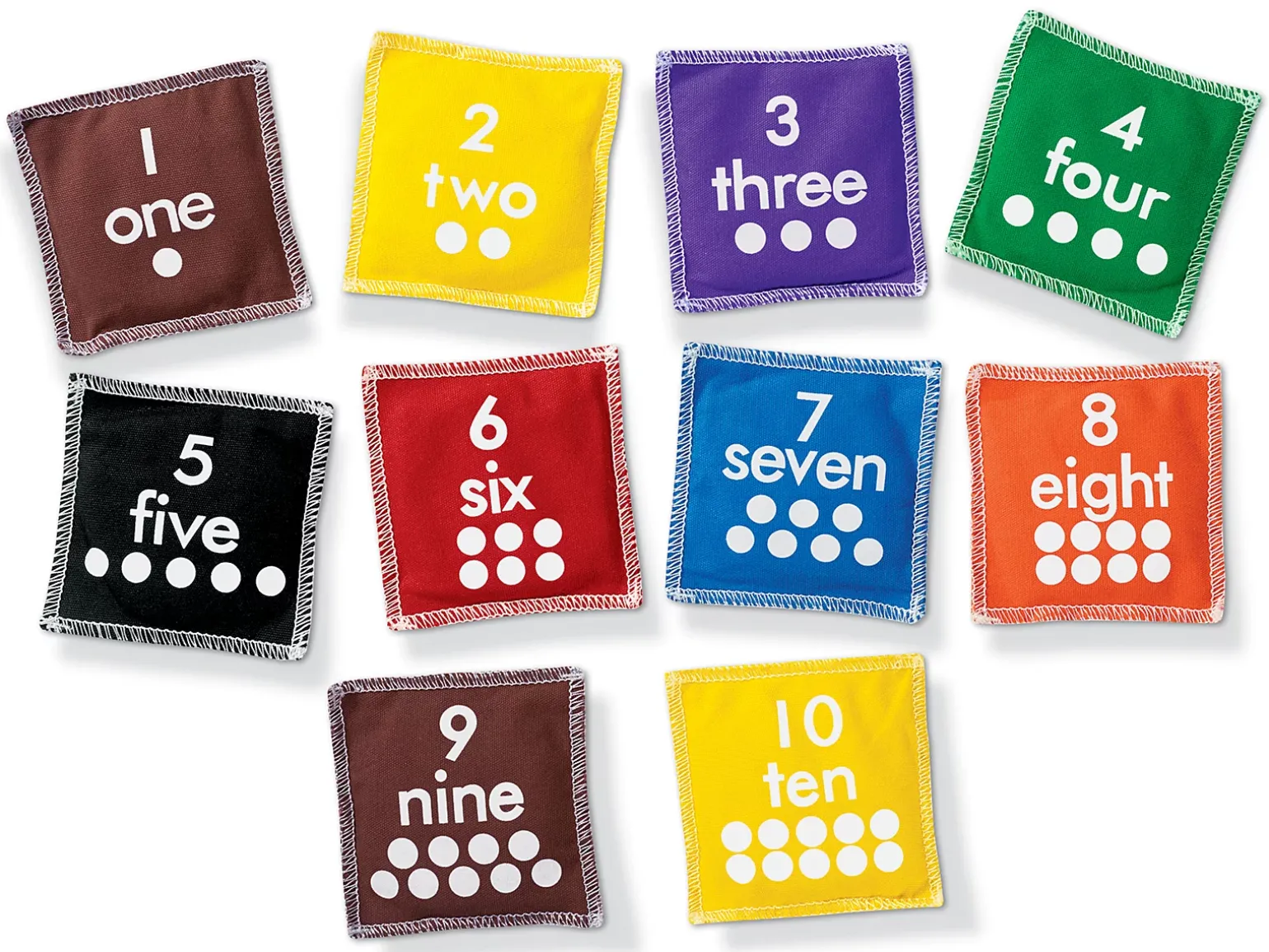 Numbers Beanbag Set